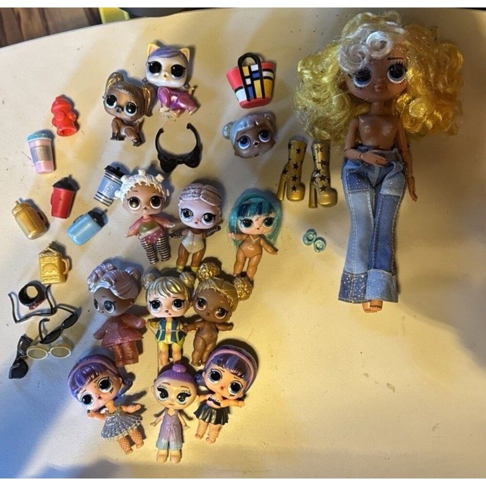 lol surprise dolls accessories lot